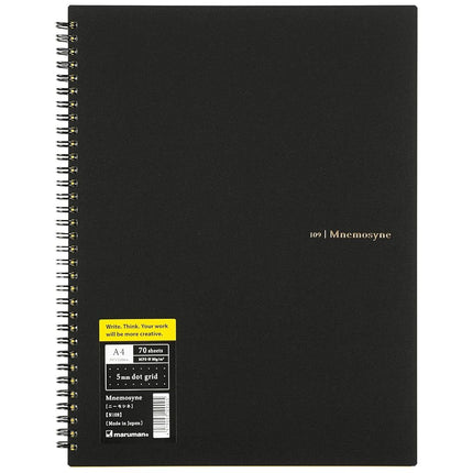 Maruman Mnemosyne Notebook 11.69 x 8.66 Inches (A4