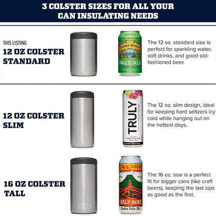 YETI Rambler 12 oz. Colster Can Insulator for Standard Size Cans, Solar Flare