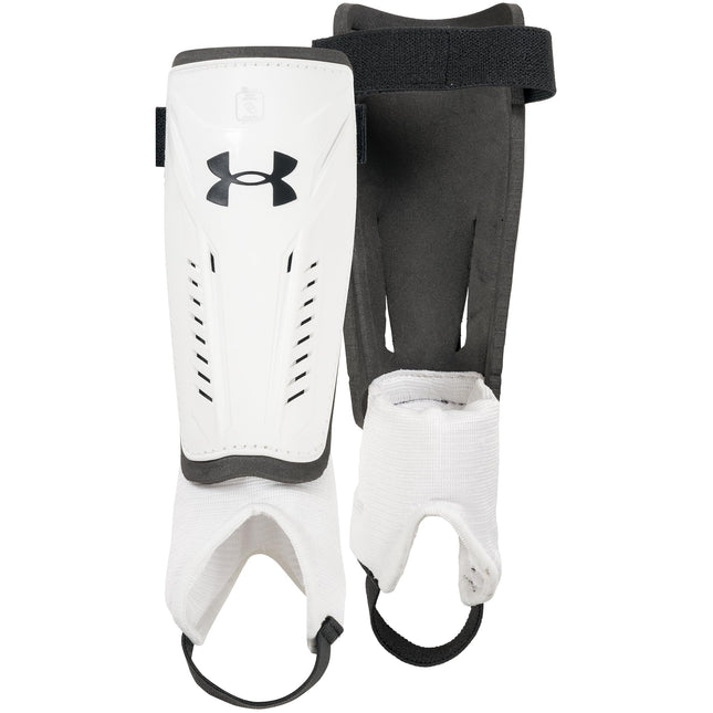UA Challenge YTH Shin Pads White/Black S