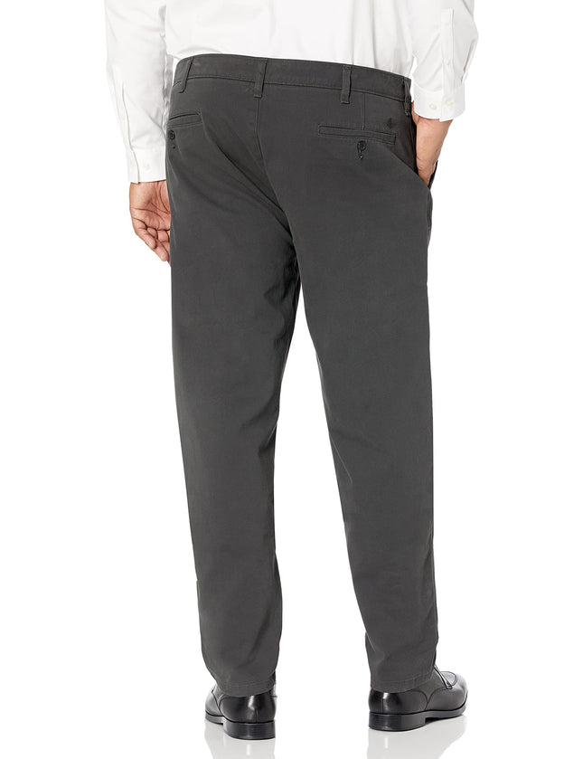Dockers Men's Big & Tall Ultimate Chino 360 Flex Pant Casual, Steelhead-Tapered, 44W x 29L