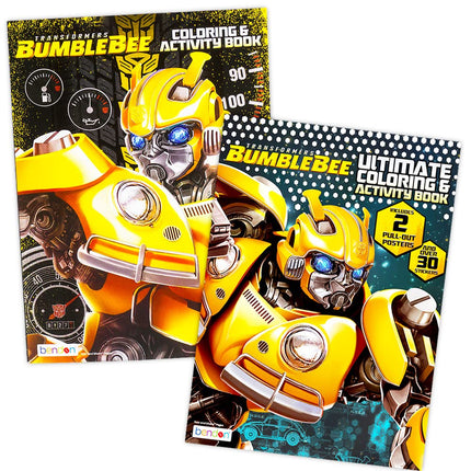 Transformers Rescue Bots Coloring and Activity Book Set (2 Books ~ 96 Pages) Dinobot, Optimus Prime, Chase, Heatwave, Blades, and Boulder