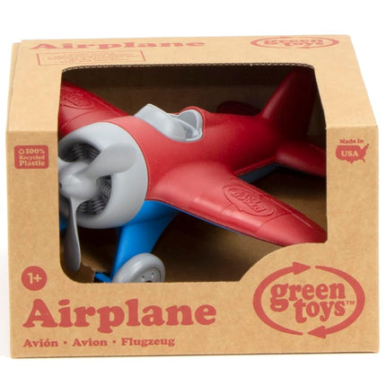 Green Toys Airplane, Red