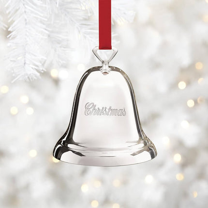 Reed & Barton 329-2 Christmas Bell Silverplated Ornament