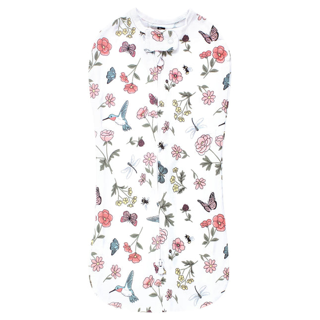 Hudson Baby Infant Girl Sleep Pod, Hummingbird Gar