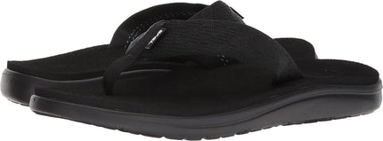 Teva Men's Voya Flip Flops, Black (Brick Black Bkb