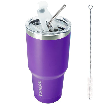 BJPKPK 30 oz Stainless Steel Tumbler with Lid and 
