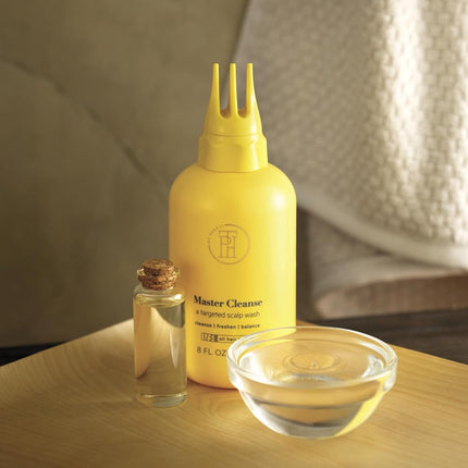 TPH BY TARAJI Master Cleanse Scalp Treatment Wash Hair Rinse For Buildup | With Tea Tree Oil, Eucalyptus Oil, and Witch Hazel Water | Vegan, Sulfate & Cruelty-Free | For Women & Men, 8 fl. oz