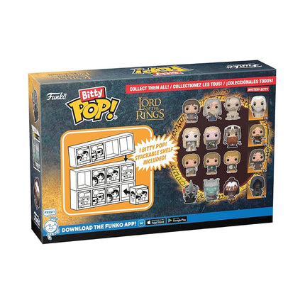 Funko Bitty POP! 4 Pack: Lord of the Rings - Frodo, Gandalf, Gollum