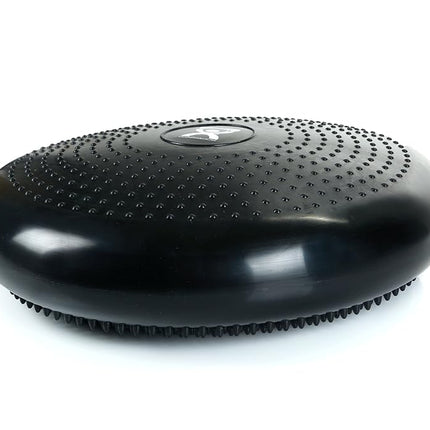 CanDo Inflatable Vestibular Balance Disc, 13.8" diameter, Black