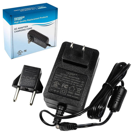 HQRP AC Adapter Works with Western Digital WD My Cloud WDBCTL0020HWT WDBCTL0030HWT WDBCTL0040HWT; 2TB 3TB 4TB NAS Network Storage, Power Supply Cord Plus European Plug Adapter HQRP