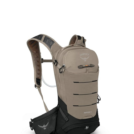 Osprey Raptor 10L Men's Mountain Biking Backpack with Hydraulics Reservoir, Pediment Grey, Pediment Grey, One Size, Mountain Biking Backpack With Hydraulics Reservoir