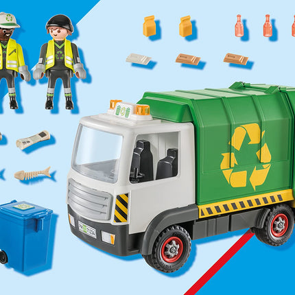 Playmobil 71234 City Life Recycling Truck