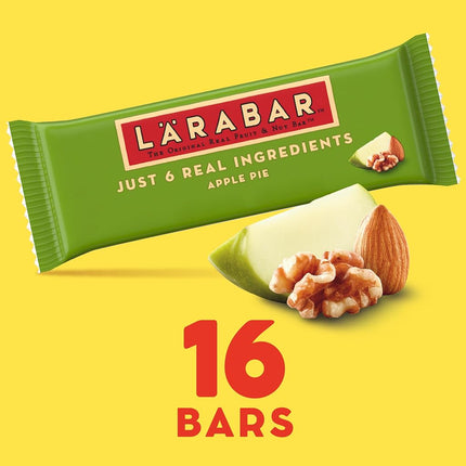 Larabar Nutritional Bar, Apple Pie, 45 g (Pack of 16)