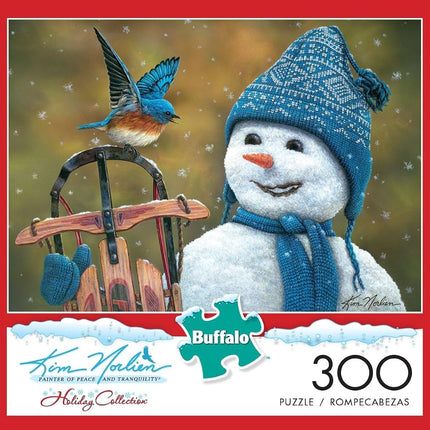 Buffalo Games Snow Brother By Kim Norlien Jigsaw Puzzle From The Holiday Collection (300 Pieces)