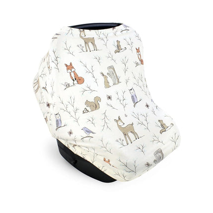 Hudson Baby Unisexe Bébé Housse de siège auto multi-usage, Dinosaures, Taille unique