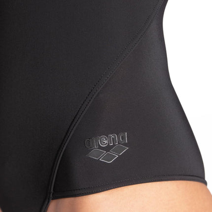 Arena Women's Feel Mesh Panel Power Back Athletic One Piece Swimsuit