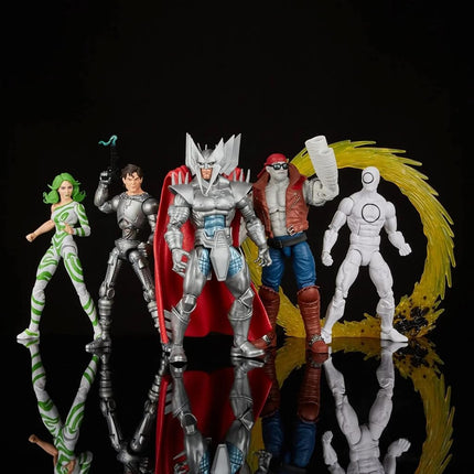 Marvel Hasbro Legends Series: Villanos de X-Men, Set de figuras de acción 60 Aniversario de X-Men, Figuras de acción de 15 cm