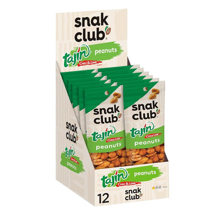 Snak Club Tajin Clasico Toasted Peanuts 1.5 oz. / 