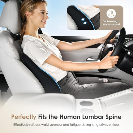 FLORICH Seat Cushion and Lumbar Support Pillow