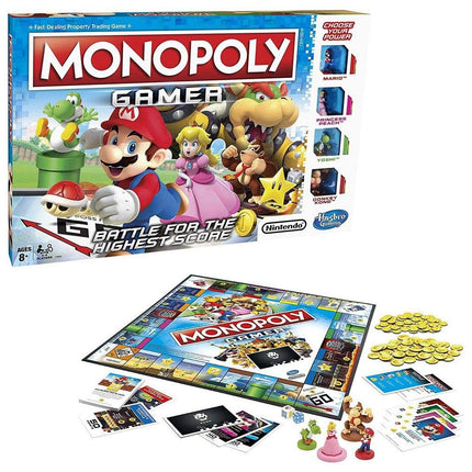 Hasbro Gaming Monopoly Gamer: Super Mario