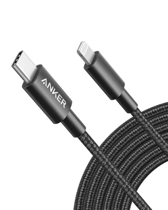 Anker New Nylon USB C to Lightning Cable, Apple MF
