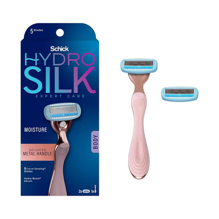 Schick Hydro Silk Rose Gold Metal Razor for Women 
