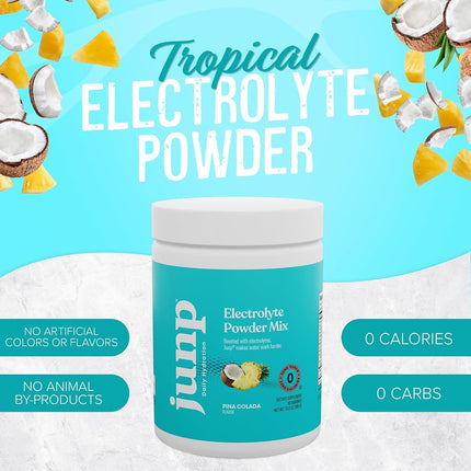 JUNP Hydration Electrolyte Powder (90 Servings, Pina Colada)