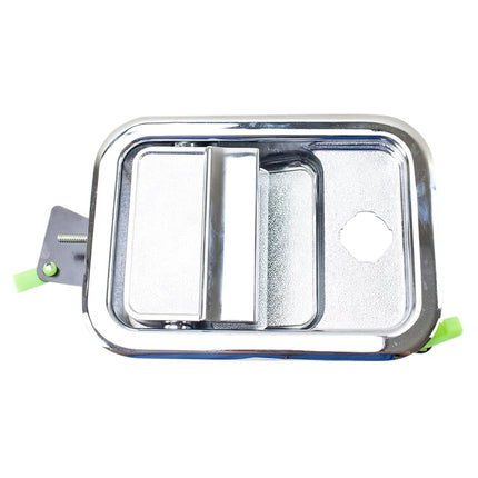 TRQ Front Left Exterior Door Handle Chrome & Black