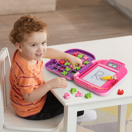 Mochila LeapFrog Go-with-Me ABC, rosa