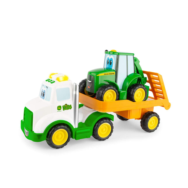 John Deere Farmin' Friends Hauling Tractor Toy Set
