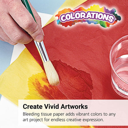 Colorations BBLTIS Premium Art Tissue Paper Bleeding (Pack of 100)