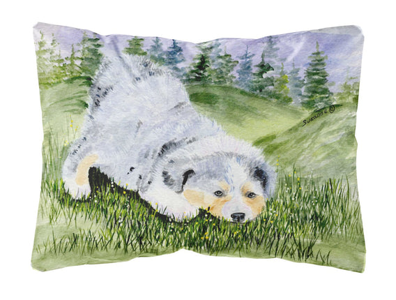 Australian Shepherd Decorative Fabric Pillow