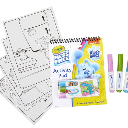 CRAYOLA Blues Clues Color Wonder Activity Pad, Mess Free Coloring, Gift for Kids