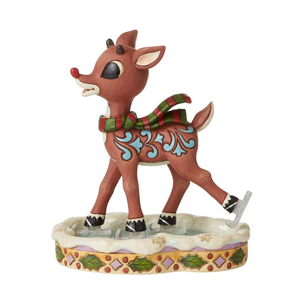 Enesco Rudolph Traditions by Jim Shore Rudolph Ice