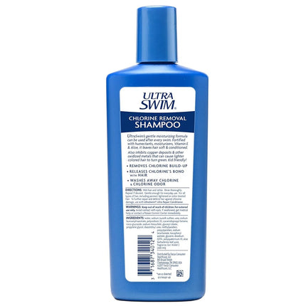 UltraSwim Chlorine Removal Shampoo, Moisturizing Formula (Packaging may vary), blue, 7 Fl Oz (Pack of 1)