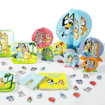Bluey Table Centerpiece Kit - 27 Piece Set - Perfect Party Essential for Themed Parties & Events