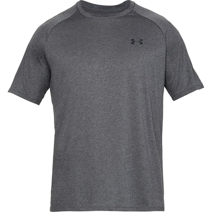 Under Armour Mens Tech 2.0 Short Sleeve T-Shirt, Carbon Heather/Black, 4XL Big