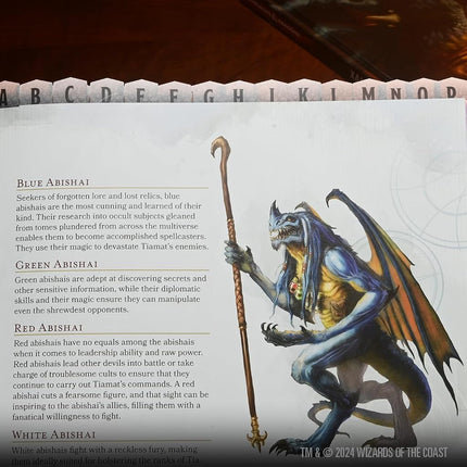 D&D Book Tabs: Mordenkainen presents: Monsters of the Multiverse