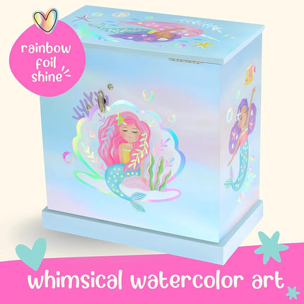 Giggle & Honey® Musical Mermaid Jewellery Box for Girls