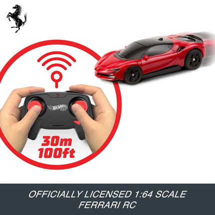Hot Wheels RC Ferrari SF90 Stradale Assetto Fiorano, Toy Car