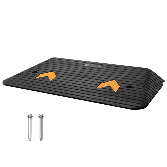 VEVOR 3" Rise Rubber Threshold Ramp for Doorway,Do
