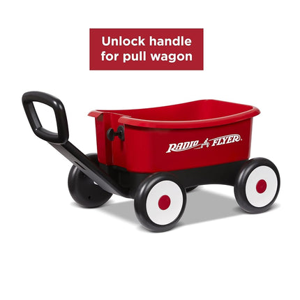 Radio Flyer Push & Pull Walker Wagon, Ages 1-4 Years