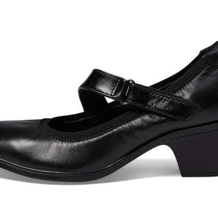 Clarks Women's Emily 2 Mabel Pump, Black Leather, 7