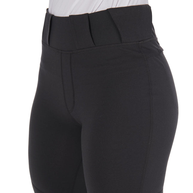Pantalones de sóftbol CHAMPRO Zen Fastpitch para niñas, negros