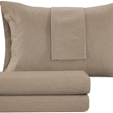 IZOD - Melange Performance Cotton Sheet Set, Heavy