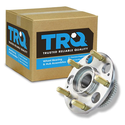 TRQ Rear Wheel Bearing & Hub Assembly with ABS Sen