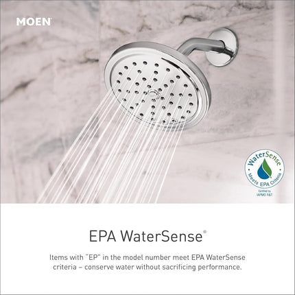 Pomme de douche Moen S176EP Collection, chrome, 7,6 litres/minute