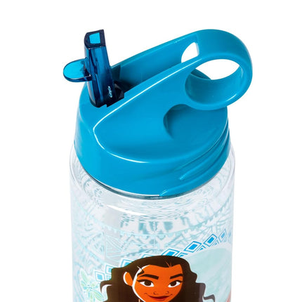 Disney MN0464 Moana Character Pose BPA Free Tritan Water Bottle, 600ml, Multicolor