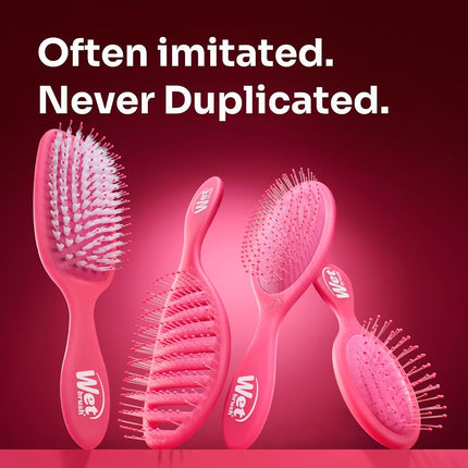 Cepillo de pelo Wet Brush Speed Dry - Free Spirit, Sky - Diseño ventilado y cerdas HeatFlex ultrasuaves que son seguras para el secador con mango ergonómico que controla el cabello enredado e incontrolable - Sin dolor