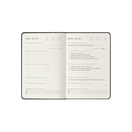 Full Focus Gray Linen Planner by Michael Hyatt - The #1 Daily Planner to Increase Focus, Eliminate Overwhelm, and Achieve Your Biggest Goals - Hardcover